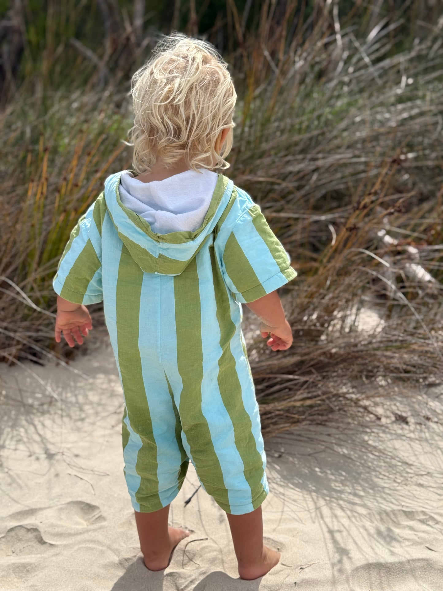 Baby Jumpsuit Towel STRIPE