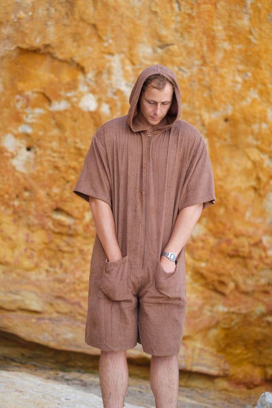 Adult Jumpsuit Towel-Wear