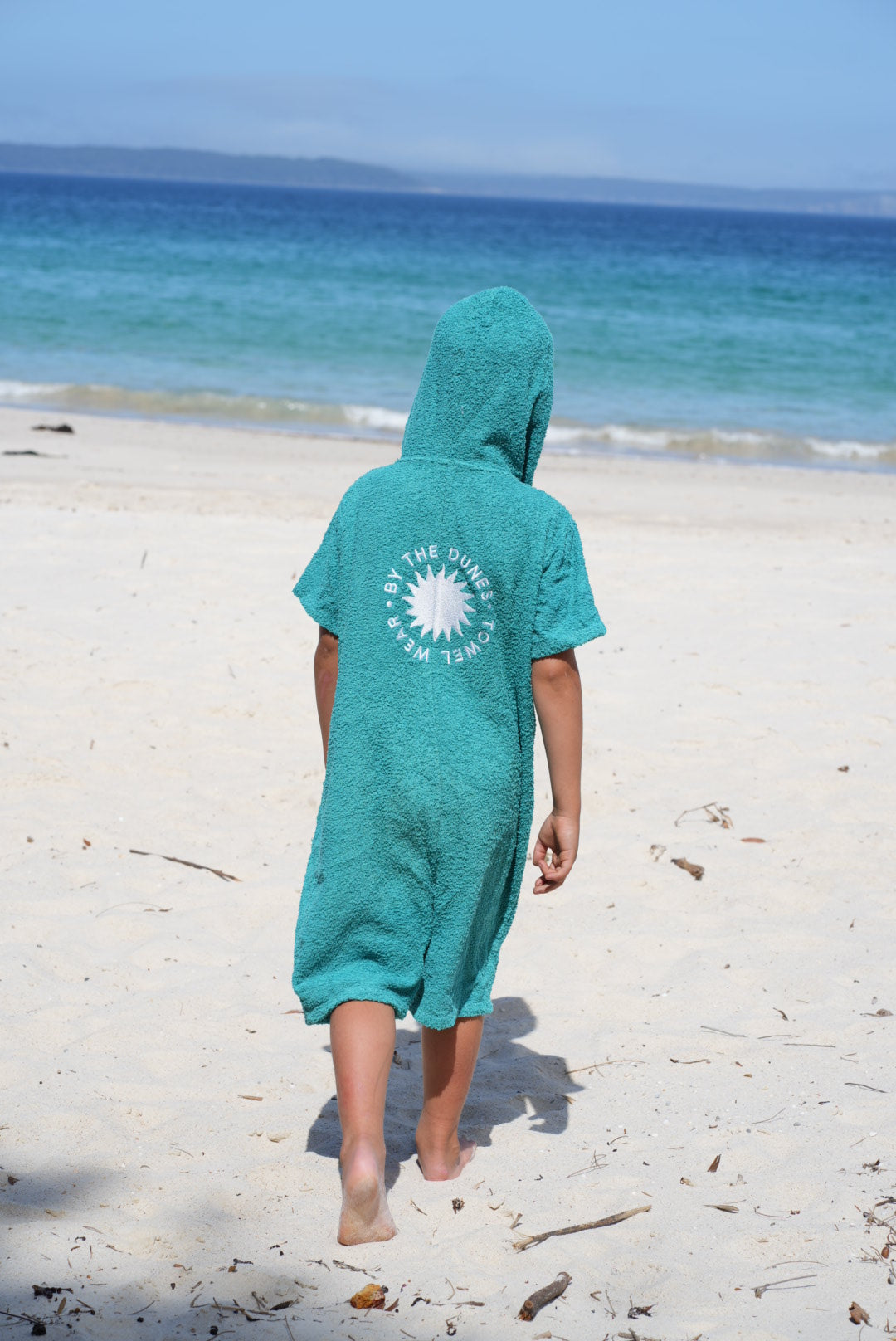 Kid's Zip-Up Jumpsuit Towel