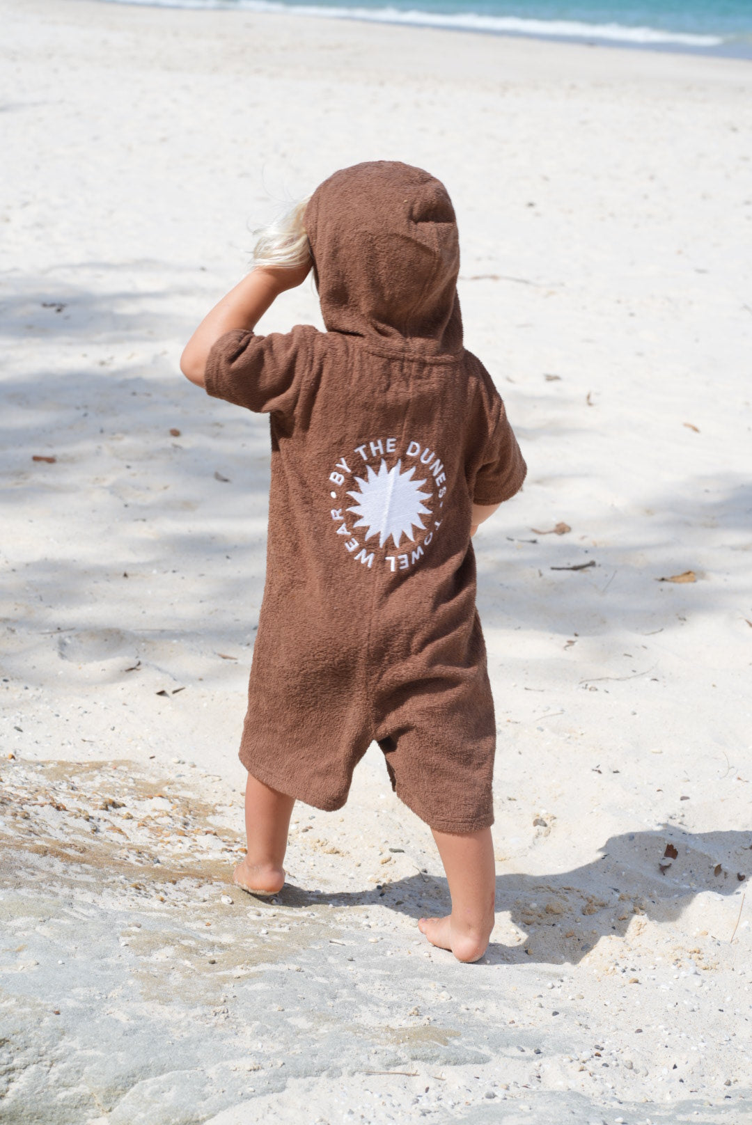 Kid's Zip-Up Jumpsuit Towel