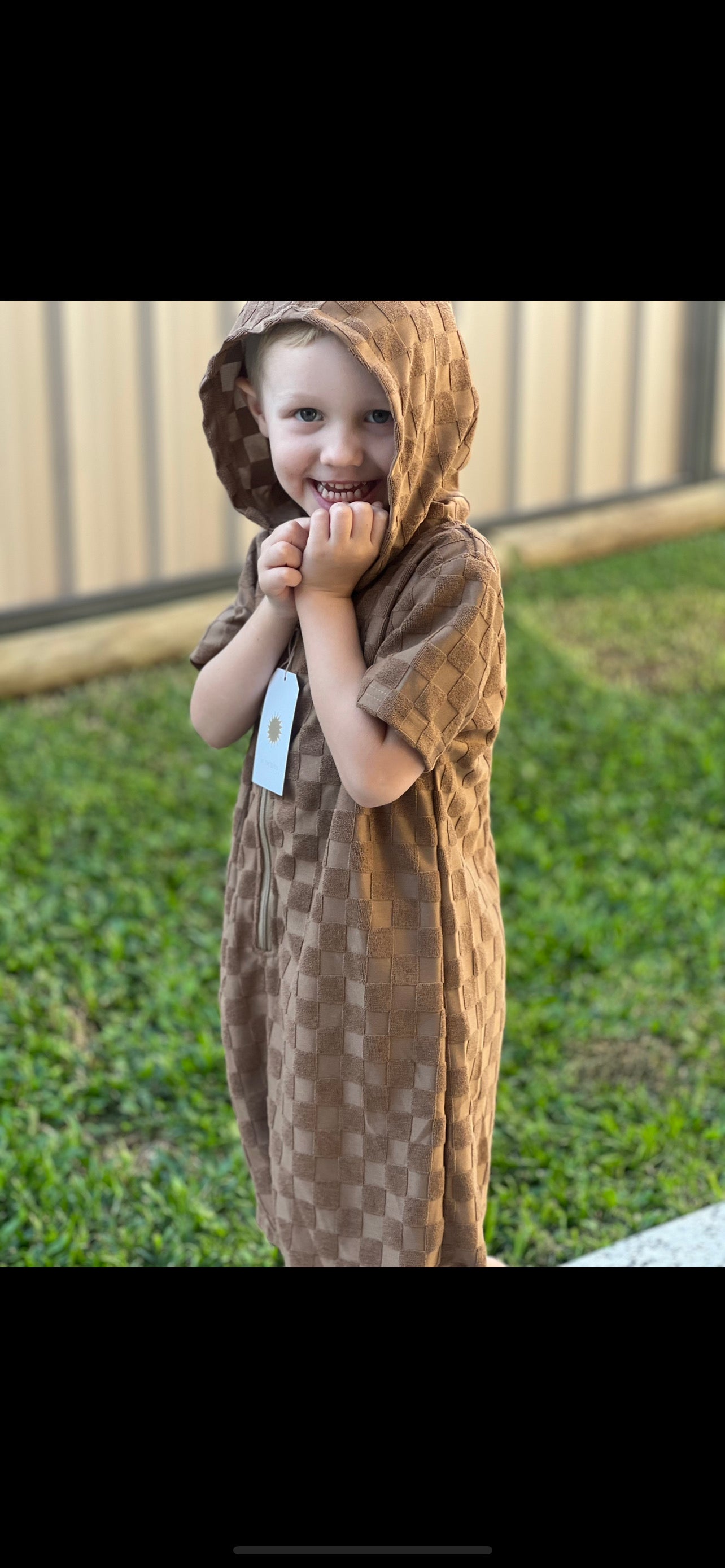 Kid's Jumpsuit Towel-Wear