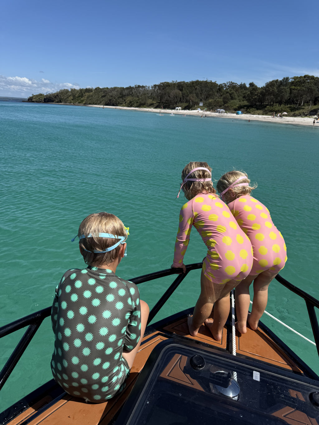 Bright High-Vis Swim Suits