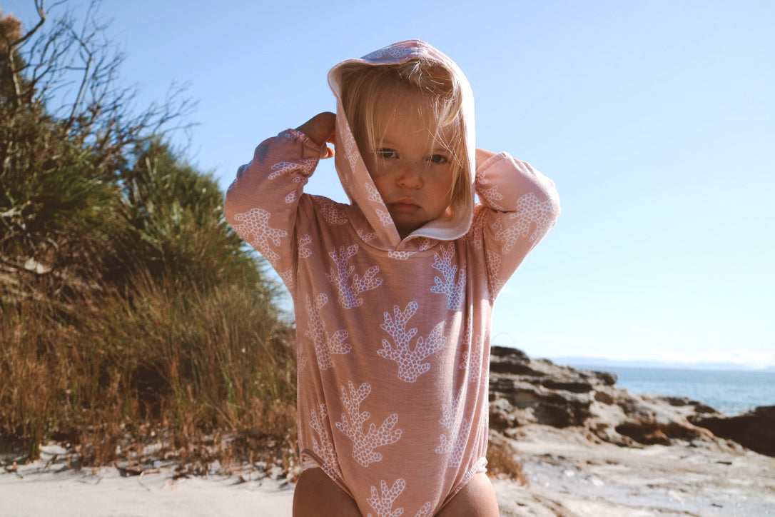 Hooded Baby Beach Towel