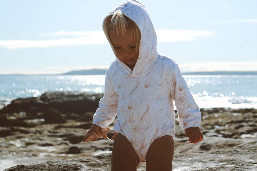 Baby top white romper